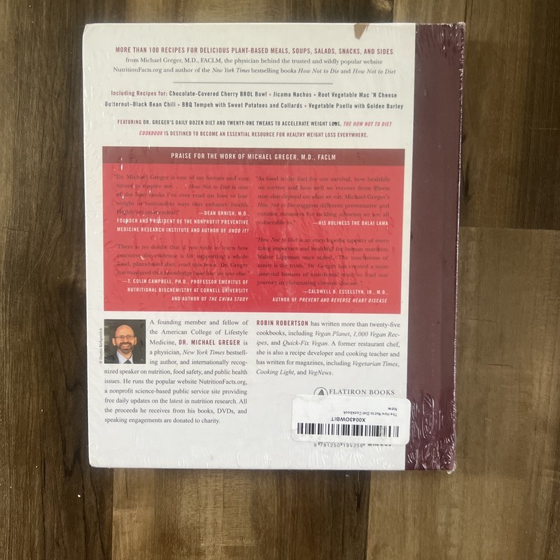 The How Not to Diet Cookbook By Michael Greger MD - Non Fiction - Hardback NEW gallery