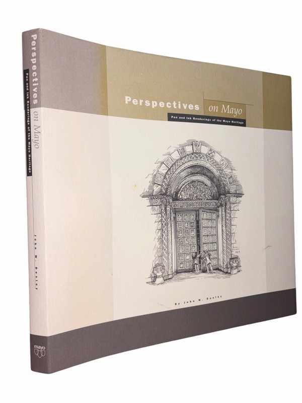 SIGNED Perspectives on Mayo Clinic John Desley Ed 1997 HC Pen & Ink Renderings