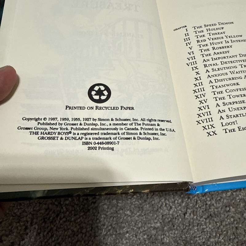 The Hardy Boys Ser.: Hardy Boys 01: the Tower Treasure by Franklin W. Dixon... gallery