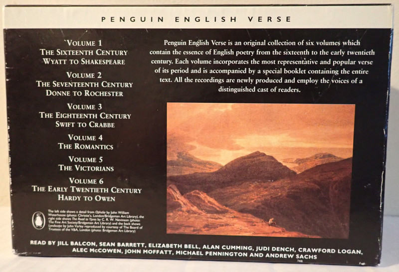 Penguin Audiobooks Penguin English Verse Cassette Set 1-6 (12 Cassettes 6 Books) gallery