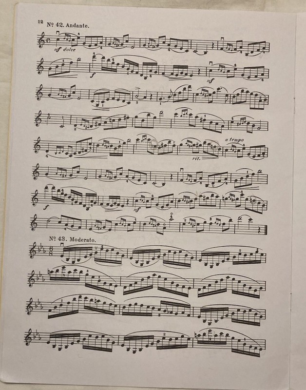 Wohlfahrt - 60 Studies, Op. 45 - Book 2: Violin Method (Schirmer's) gallery