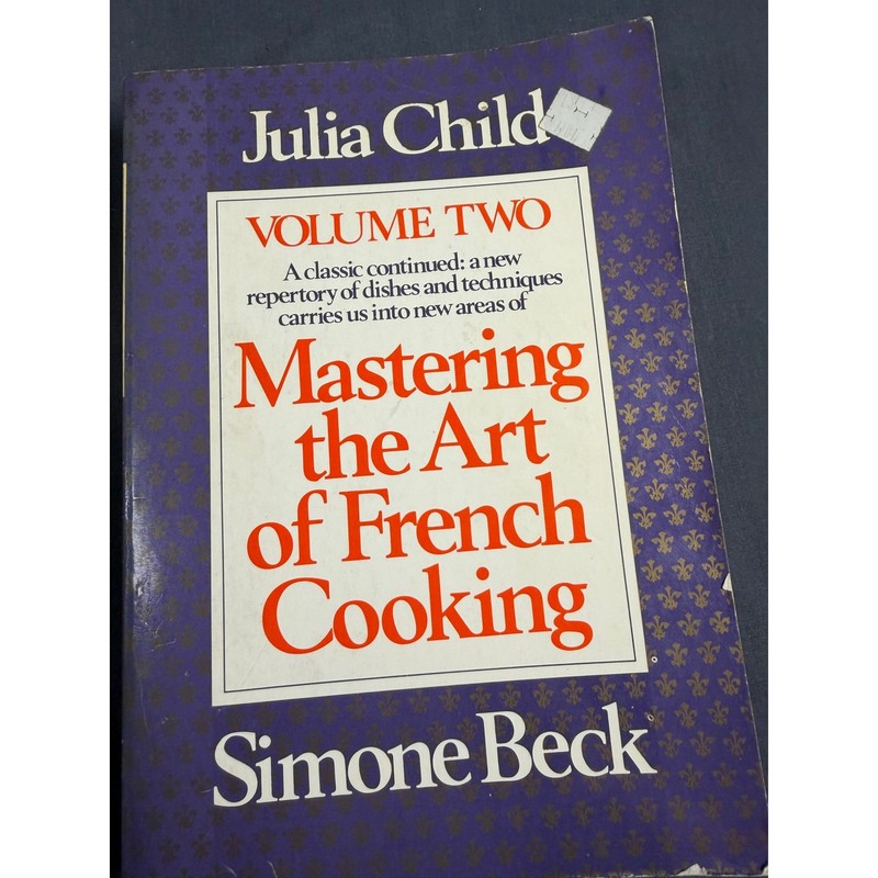 Mastering the Art of French Cooking Volume 2 Julia Child 1983 Paperback
