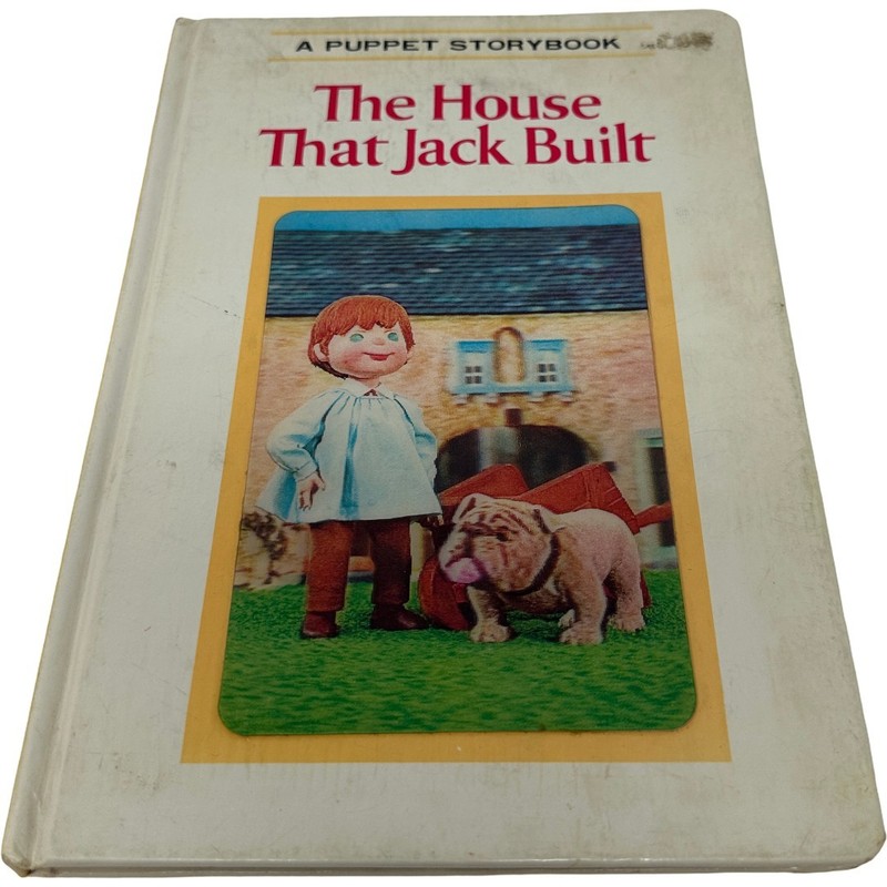 The House That Jack Built 1969 A Puppet Storybook Vintage Children’s Book