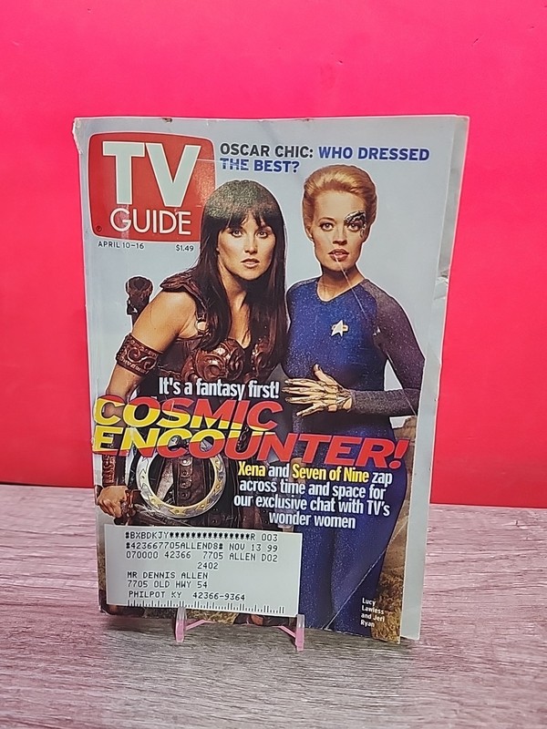 1999 April 10-16 TV GUIDE Magazine FVF 7.0 Xena / Seven of Nine