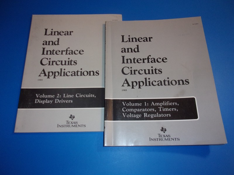 Texas Instruments Linear and Interface Circuits Applications Volumes 1 and 2