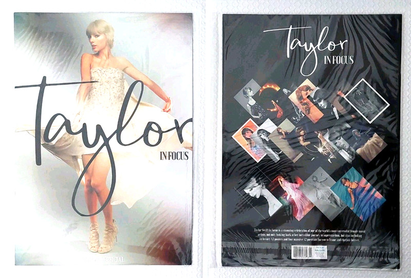 TAYLOR SWIFT In FOCUS MAGAZINE 14 A3 Posters & 4 A2 PORTRAITS Factory SEALED