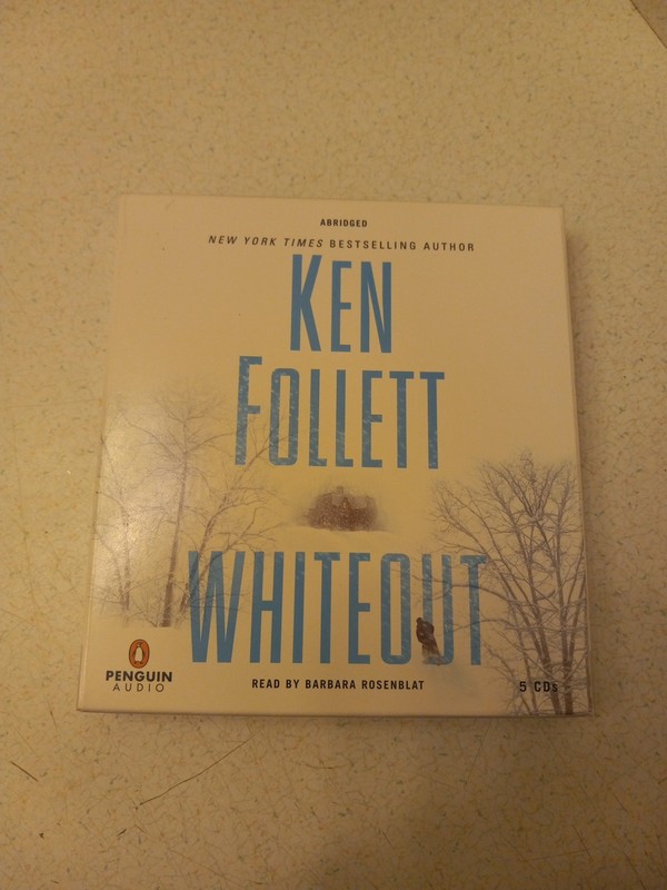 Whiteout by Ken Follett (2004, 5 Compact Discs, Abridged edition) Audio Book