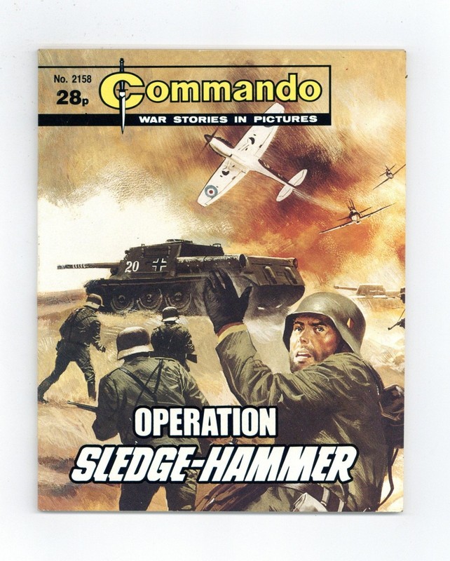 Commando War Stories in Pictures #2158 VF/NM 9.0 1988