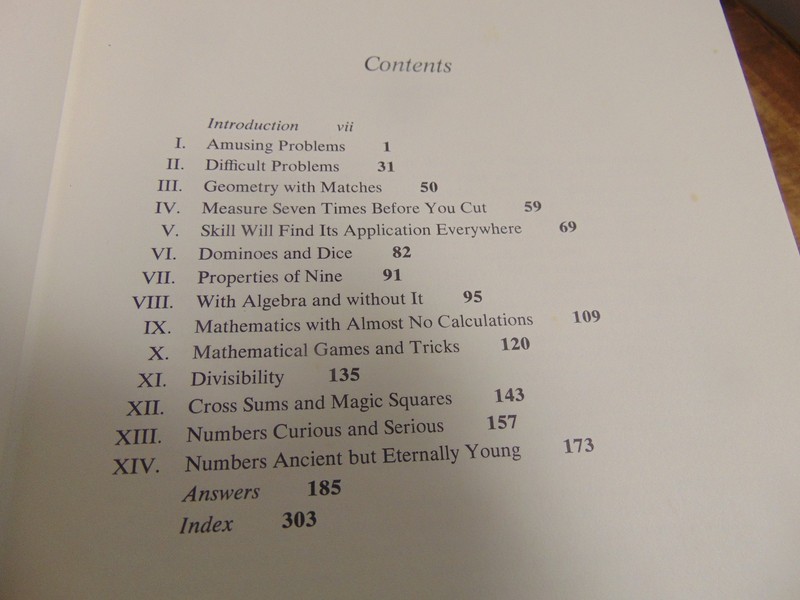 The Moscow Puzzles: 359 Mathematical Recreations By Boris Kordemsky 1972 HC gallery