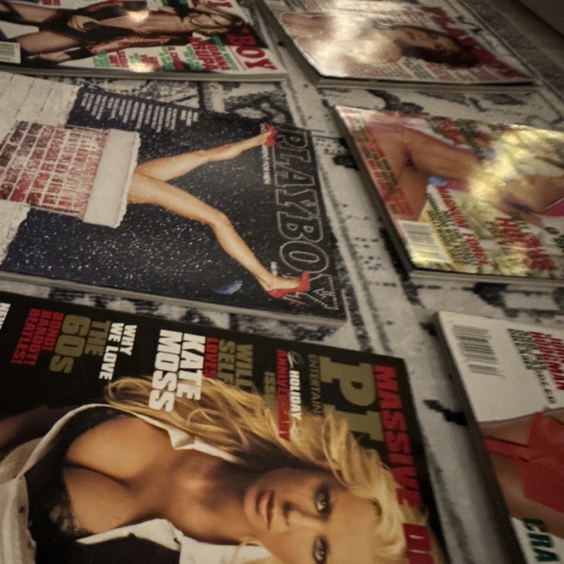 Playboy Magazine Lot 8 Tara Reid LeAnn Tweeden Lindsay Lohan Paz Vega Rare gallery