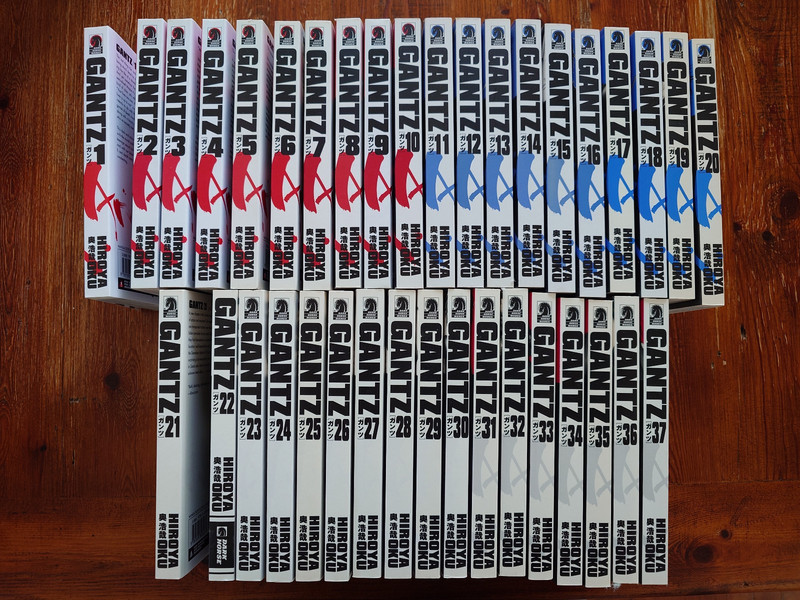 GANTZ Vol 1 – 37 Complete Manga Collection | Dark Horse | LIKE NEW