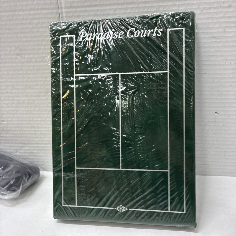 Paradise Courts – Emanuele D’Angelo – Tennis Photobook Slipcase – 1st Ed. 2025
