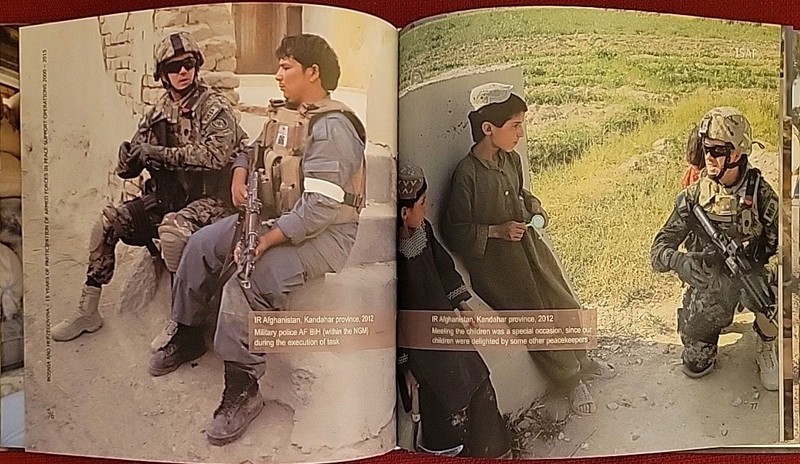 Bosnia and Herzegovina 15 years of Participation Armed Forces HC Book 2000 2015 gallery