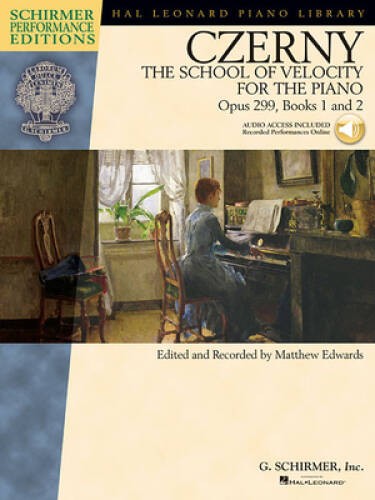 Carl Czerny – The School of Velocity for the Piano, Opus 299, Books 1 and – GOOD