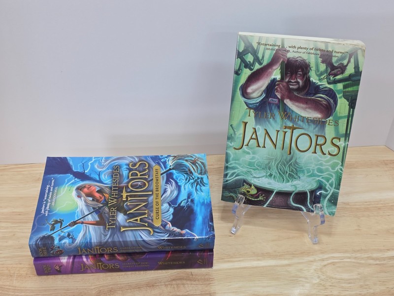 Janitors Series: Janitors Set 1-3 by Tyler Whitesides Paperback Books