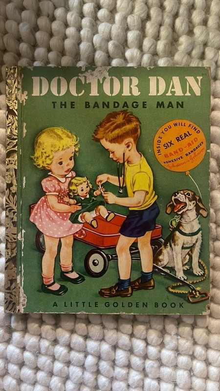 Doctor Dan The Bandage Man Helen Gaspard Illustrated Hardcover Simon and Schust…