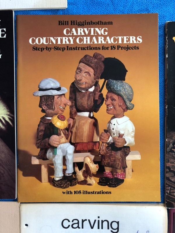 7 Books Carving Ponte Manning Higginbotham Cromwell Gene Gale Jack Ekstrom gallery