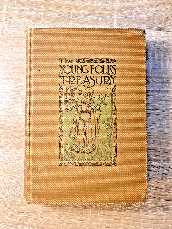 The Young Folks Treasury Volume XI Golden Hours with the Poets Hardcover Book