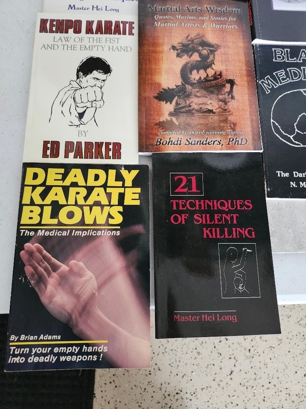Deadly Karate Blows BLACK MEDICINE KENPO DEATH TOUCH SILENT KILLING MARTIAL ARTS gallery