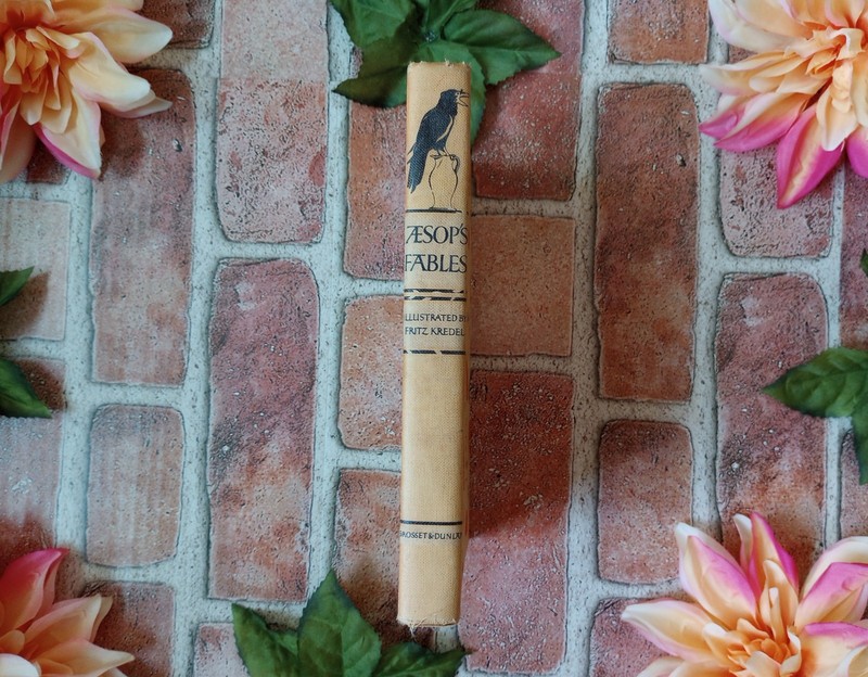 Aesops Fables Illustrated by Fritz Kredel Junior Library Vintage 1947 Hardcover gallery