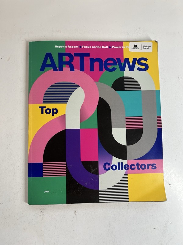 Lot Of 3 Art In America & ARTnews Magazine 2025 Issues Ex-Library Summer Winter gallery