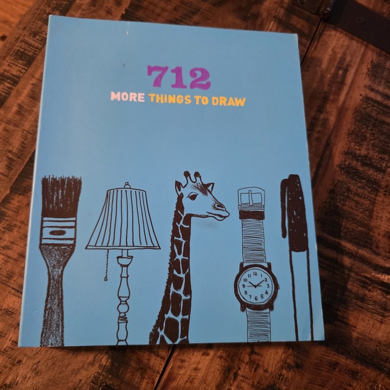 712 MORE THINGS TO DRAW Paperback Book
