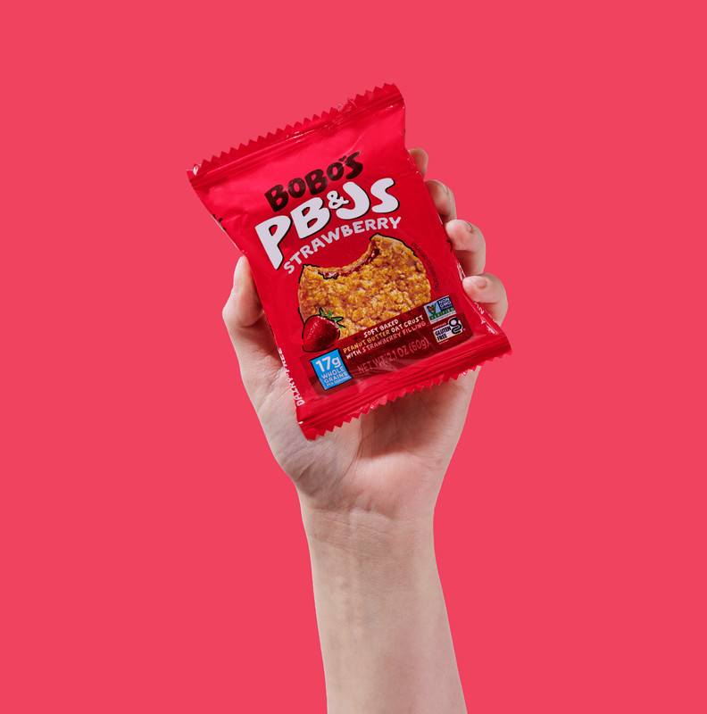 Bobo'S Pb&Js, Peanut Butter Oat Crust with Strawberry Filling, 5 Pack of 2.1Oz O gallery