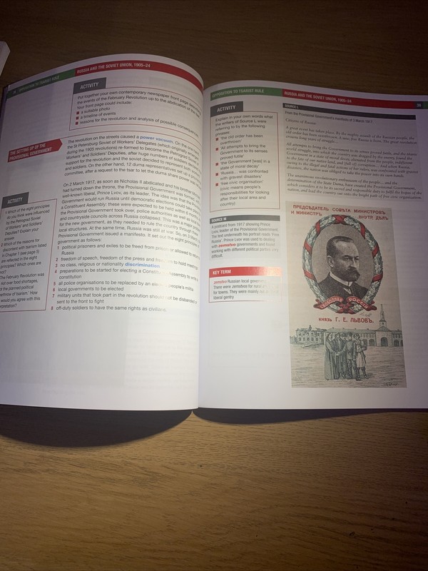 Pearson Edexcel International GCSE (9-1) History: The Soviet Union 1905-24 gallery