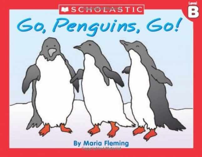Go, Penquins, Go – Paperback, by Maria Fleming – Very Good