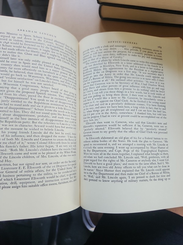 Abraham Lincoln: The War Years by Carl. Sandburg (1939, Hardcover) Vol 1-4 Set gallery