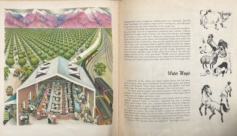 The Story of California / McNeer C.H Dewitt / Harper & Bros. 1944 gallery