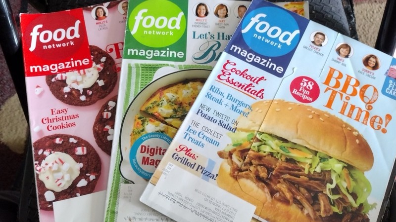 Food Network Magazines 3 Issues Of 2024 gallery