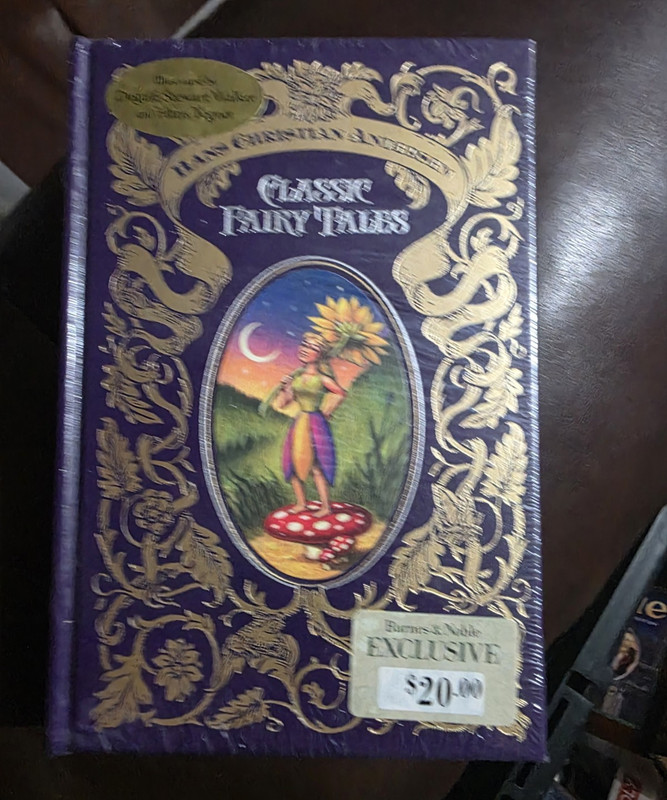 Hans Christian Andersen Classic Fairy Tales Hardcover Illustrated (English)