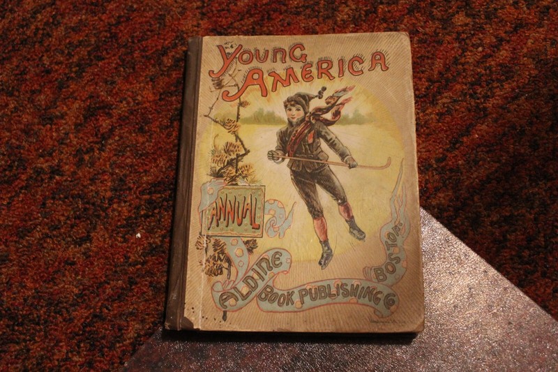 AS FOUND, YOUNG AMERICA ANNUAL BY ALDINE BOOK PUBLISHING CO. BOSTON 1890