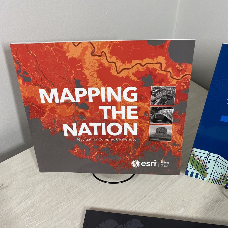 Set of Three (3) ESRI GIs Mapping The Nation Paperback Books ESRI Press Good gallery