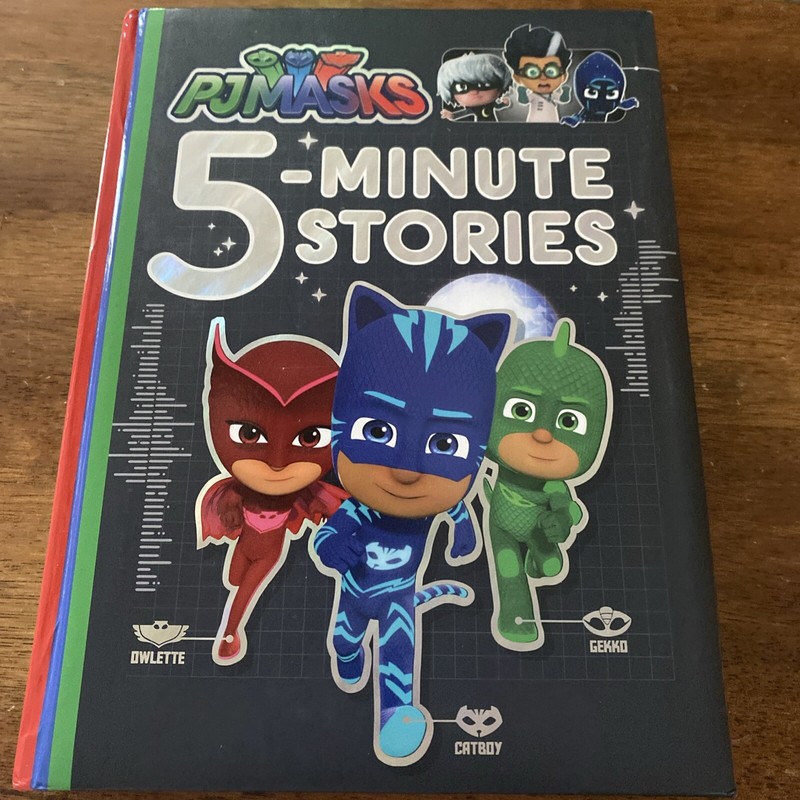 *KIDS* PJ Masks: 5-Minute Stories (2018, Pad Book) 🎁 GREAT GIFT!