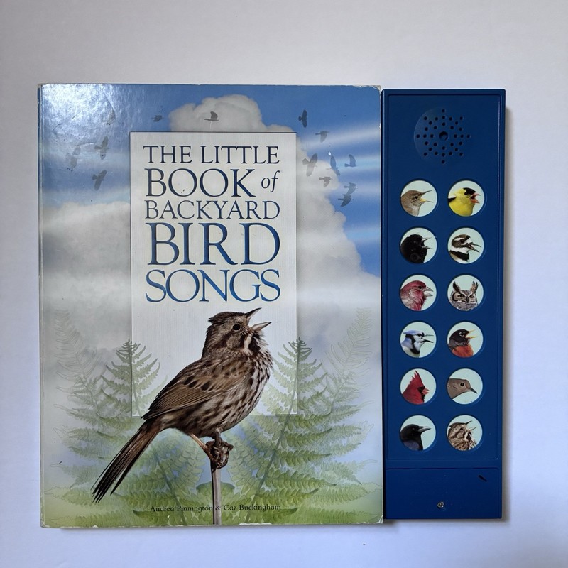 The Little Book of Backyard Bird Songs Board Book Working!