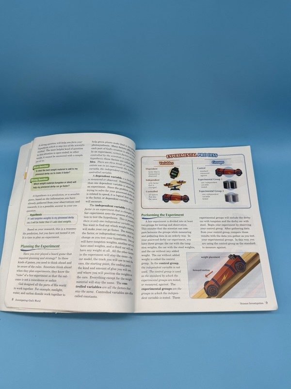 Abeka Investigating God’s World (5th Edition) Text & Quiz/Test 5th Grade Science gallery