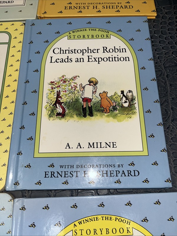 Lot of 10 The Winnie the Pooh Library by A.A. Milne Hardcover gallery