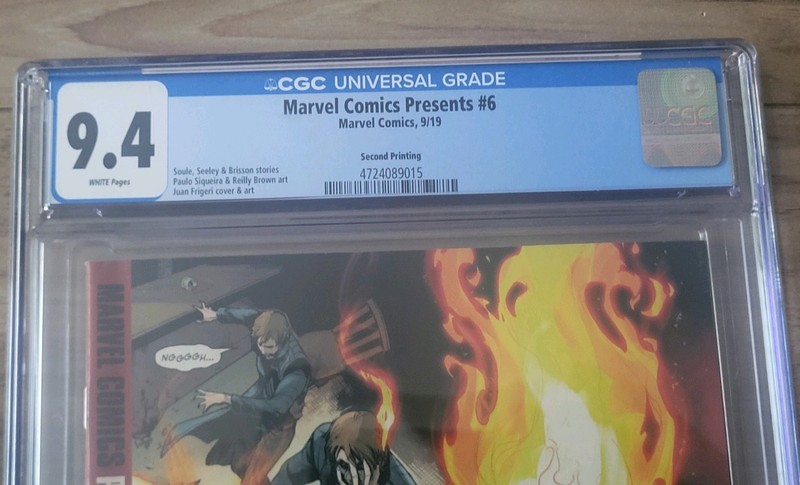 Marvel Comics presents #6 Cgc 9.4-2nd printing 2019 gallery