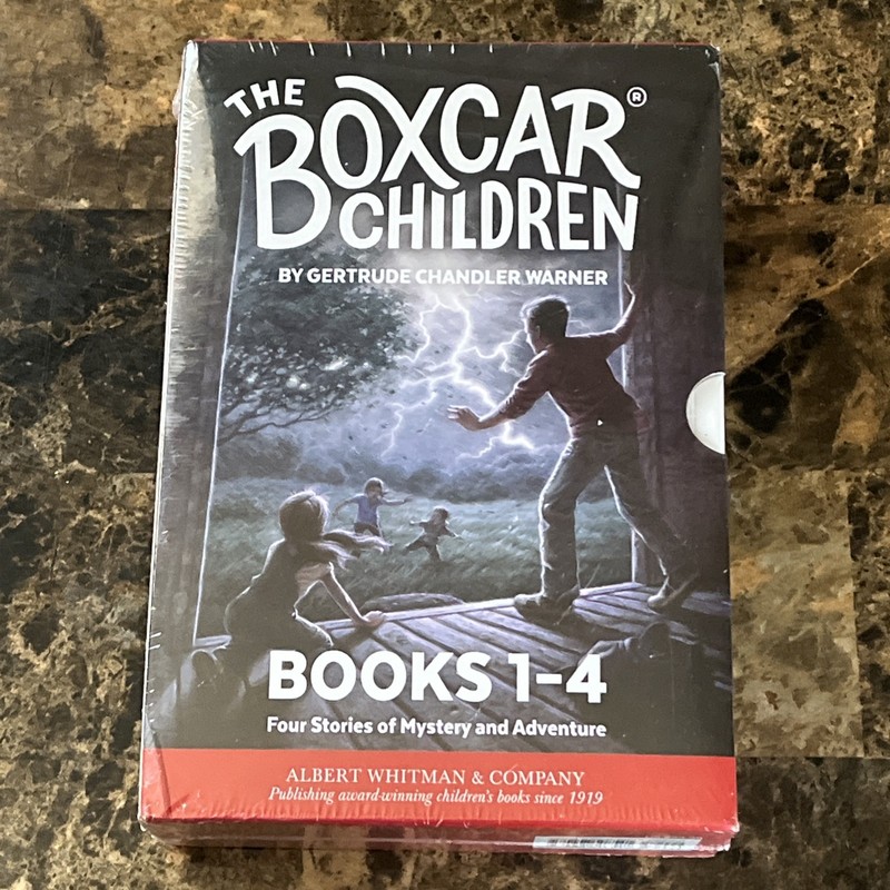 The Boxcar Children Mysteries By Gertrude Chandler Warner Box Set/Books 1-4 New