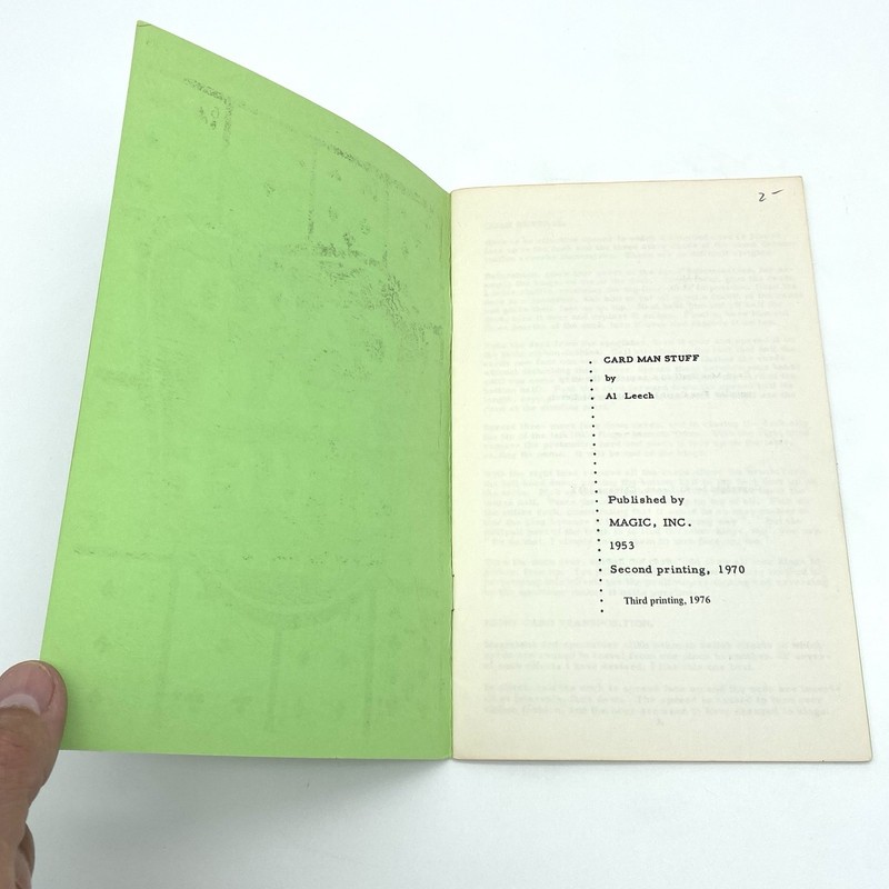 Lot Of 6 Vintage Card Trick Booklets From The 60's-80's Paperbacks gallery