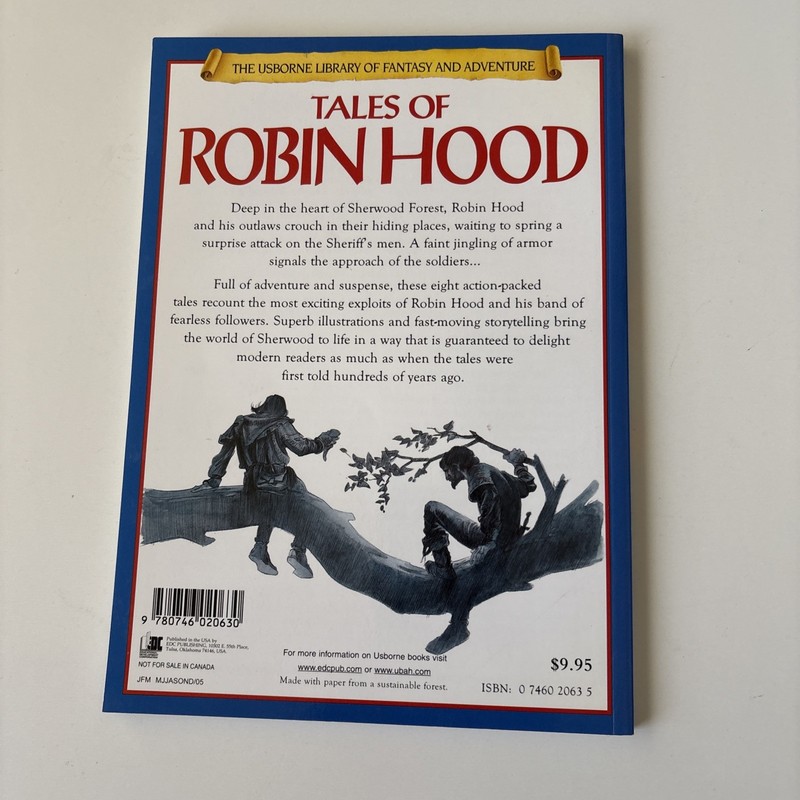 Tales of Robin Hood by Tony Allan (1996, Trade Paperback) gallery