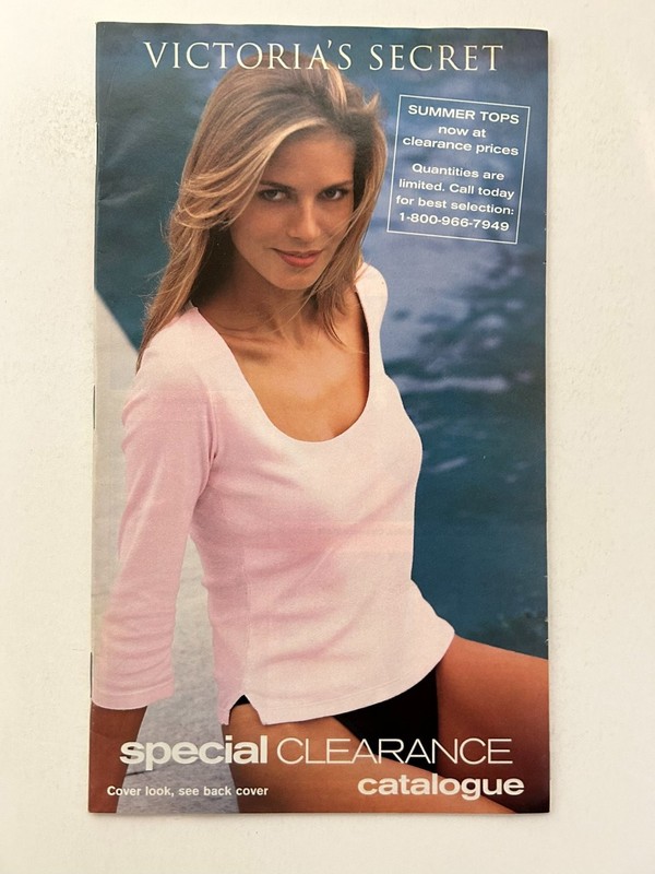 Victoria’s Secret Special CLEARANCE Catalogue 2000 Summer Tops Fashion