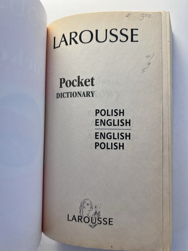 LAROUSSE POCKET POLISH-ENGLISH/ENGLISH-POLISH DICTIONARY *Excellent Condition* gallery