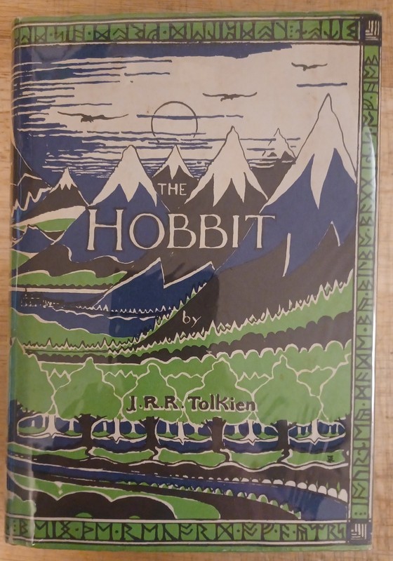 The Hobbit, J.R.R. Tolkien. Vintage 1978 Printing Hardcover. Houghton-Mifflin.