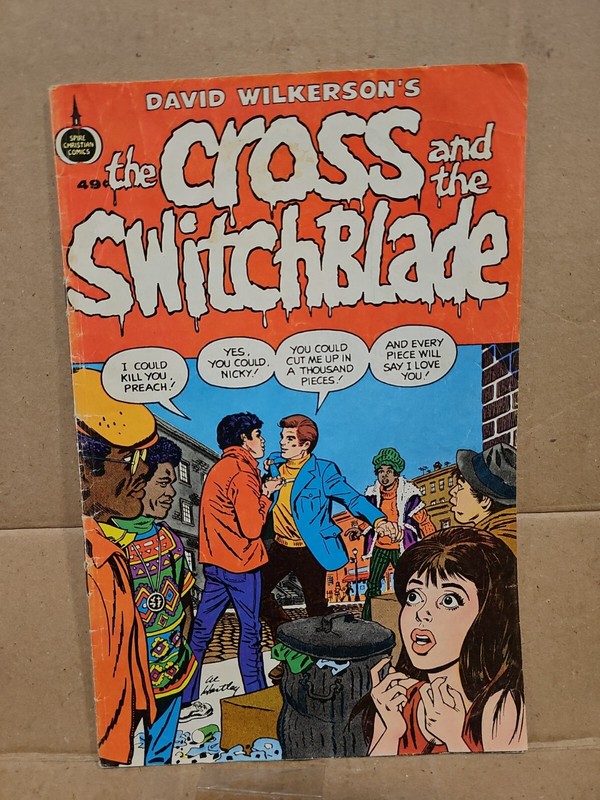 The Cross And The Switch Blade Comic Book,Spire Christian Comics