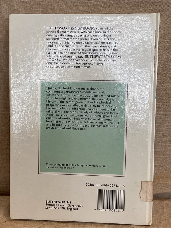 Quartz By Michael O'Donoghue - Butterworths Gem Books gallery