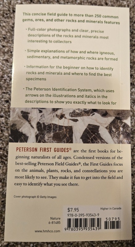 Peterson First Guide to Rocks and Minerals by Frederick H. Pough and Roger Tory gallery