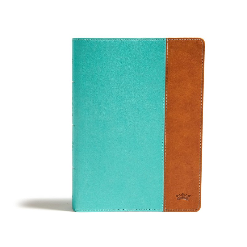 CSB Tony Evans Study Bible, Teal/Earth LeatherTouch, Black Letter, Study Not…